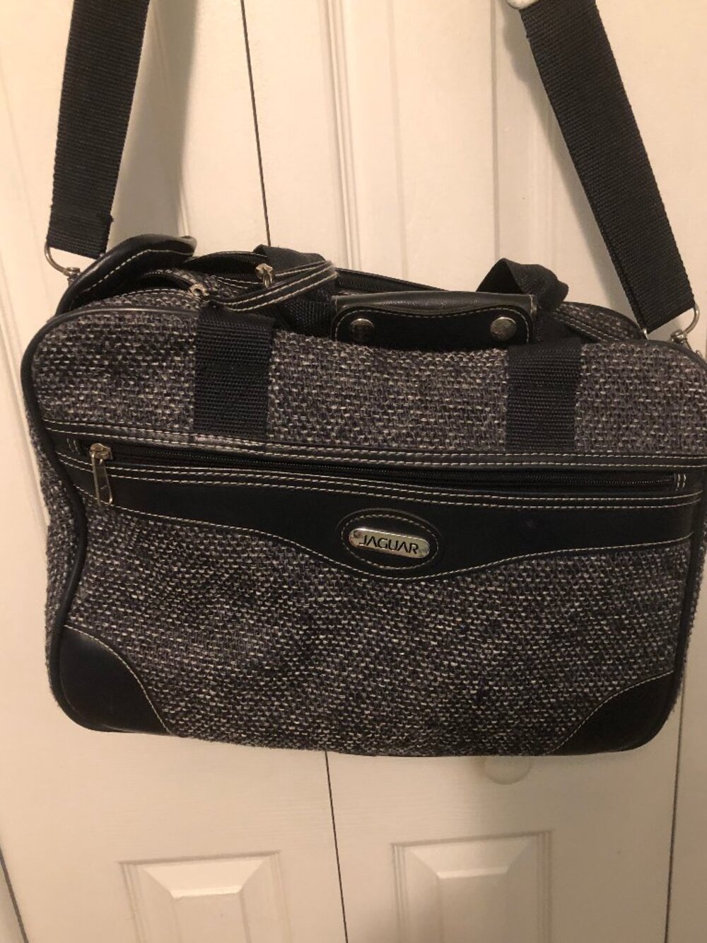Vintage Jaguar carry on bag